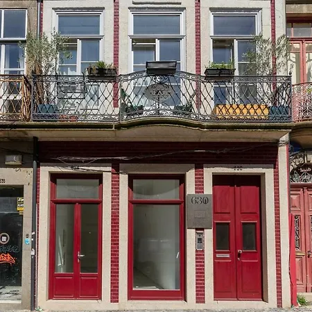 Spacious With Patio At Historic Center Apartament Porto
