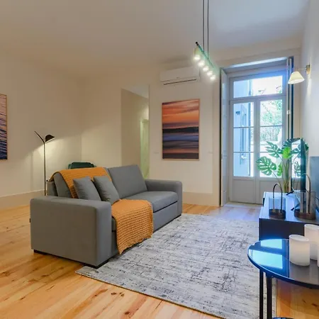 Spacious With Patio At Historic Center Apartment Porto